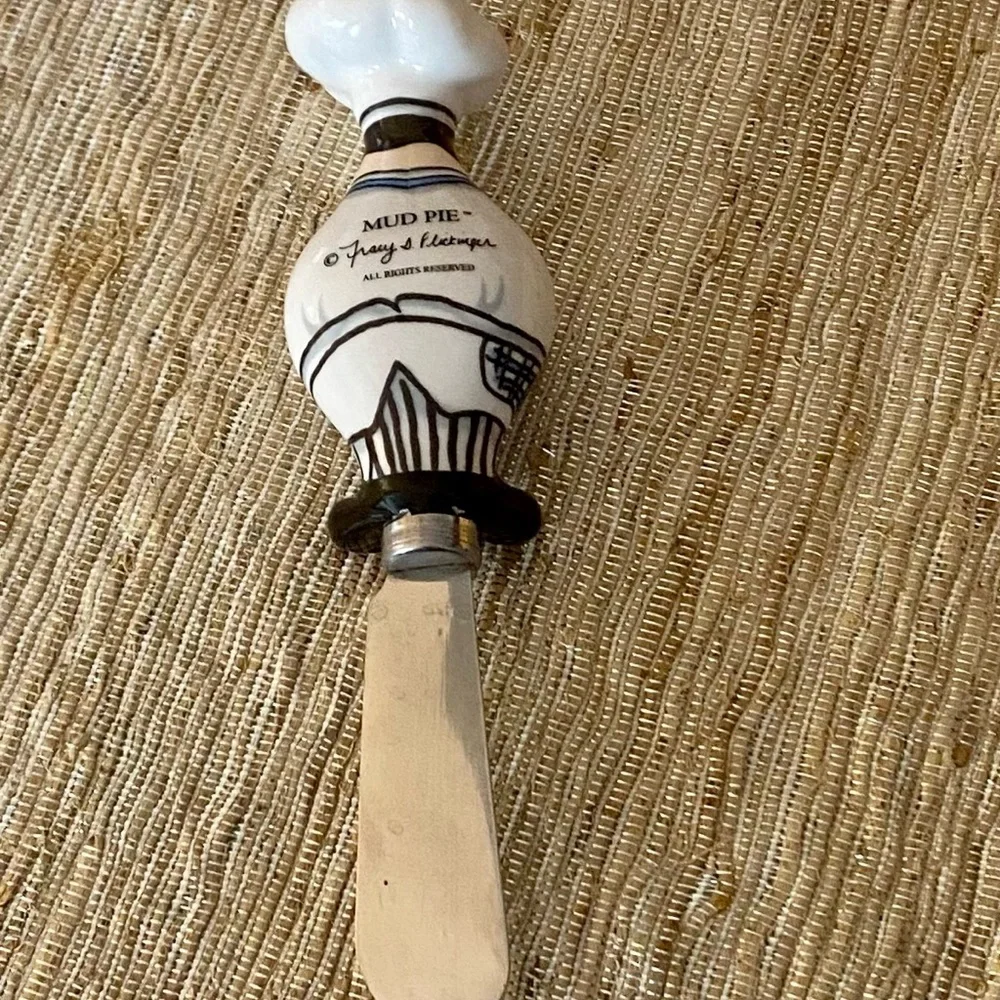 Mud Pie Chef Ceramic Spreader